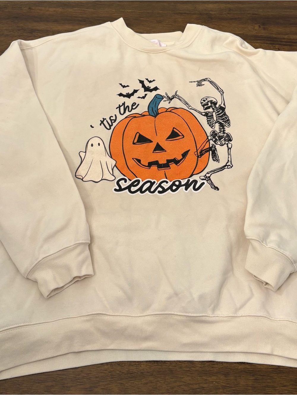 Halloween Season Crewneck Sweatshirt Spooky Comfy Autumn